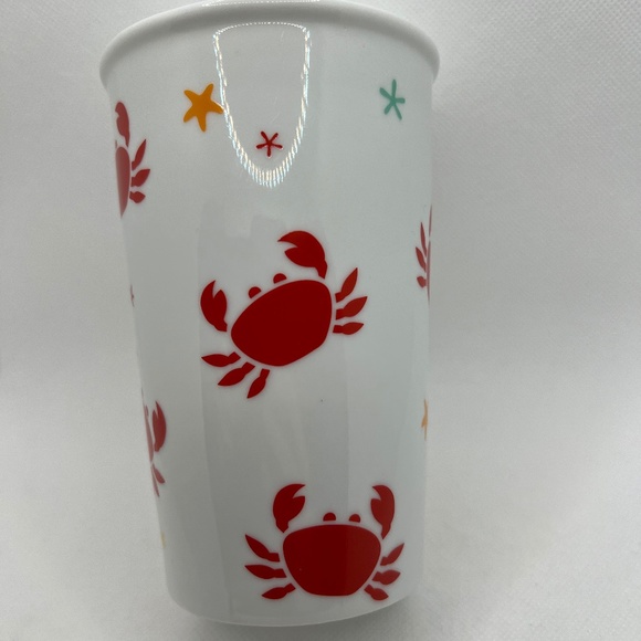 David’s Tea Ceramic Lobster & Stars Tea Mug Tumbler - Picture 4 of 14